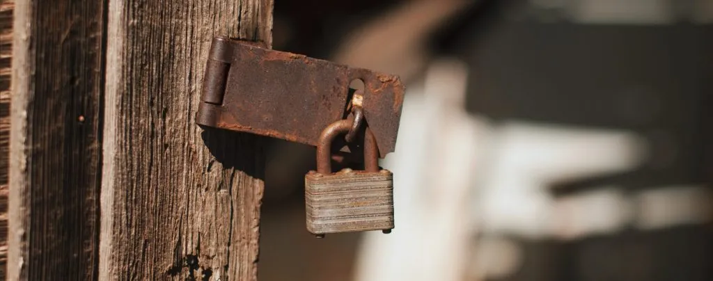 broken lock